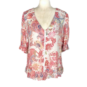 Floral & Ivy boho blouse